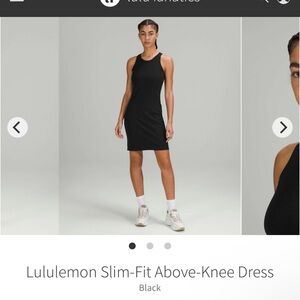 Lululemon Slim-Fit Above-Knee Dress